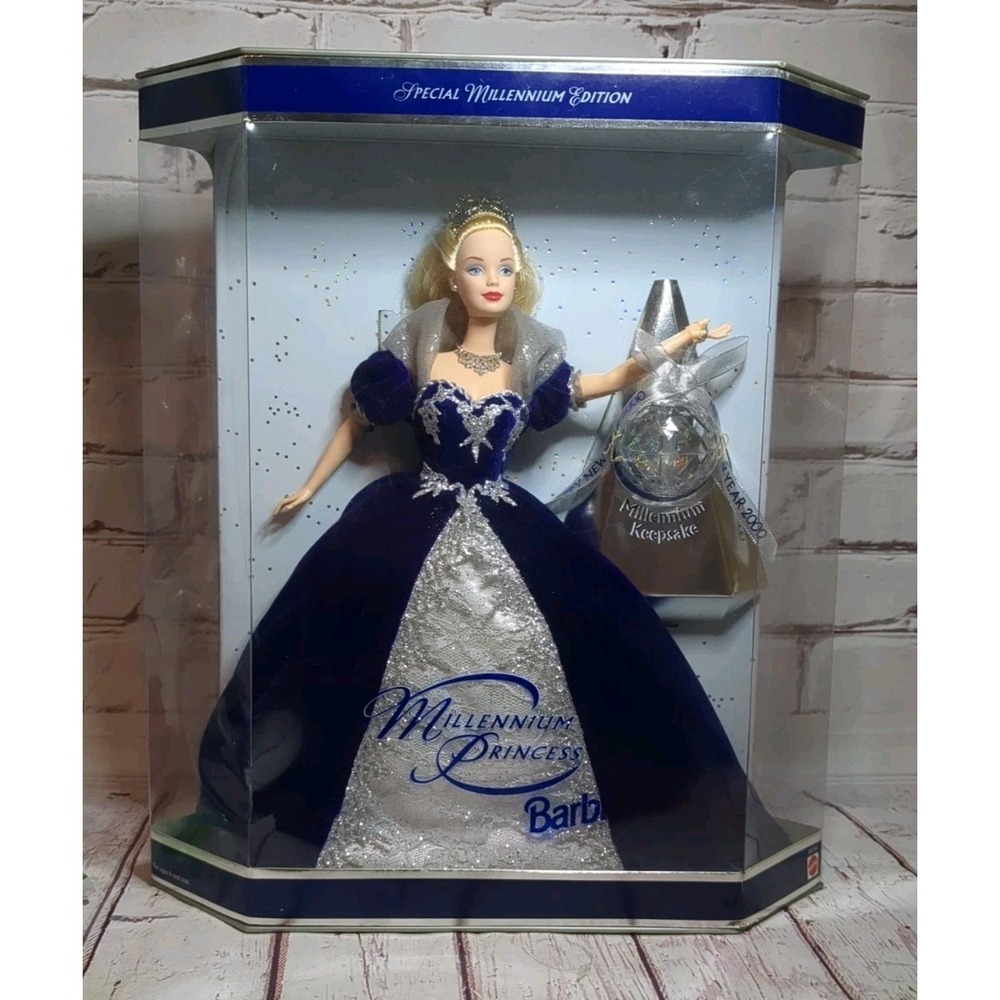 Millennium Princess 2000 Barbie Doll Special Edition w/ Millenium Keepsake NRFB